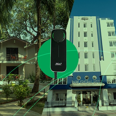 Seu hotel está preparado para o hóspede que dirige um carro elétrico?