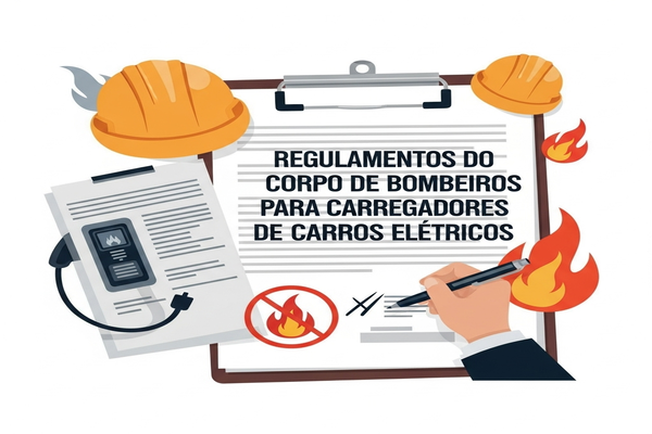 REGULAMENTAÇÃO DOS BOMBEIROS PARA CARREGADORES DE CARROS ELÉTRICOS