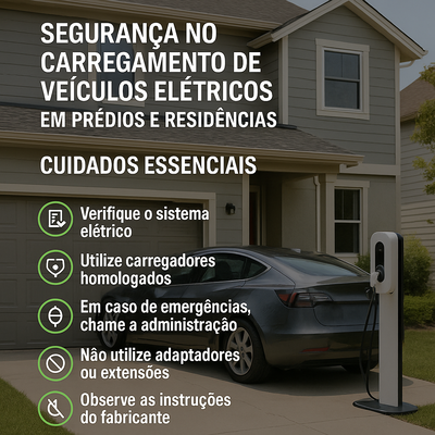 REGULAMENTAÇÃO DOS BOMBEIROS PARA CARREGADORES DE CARROS ELÉTRICOS