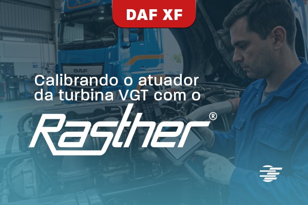 DAF XF: calibração do atuador da turbina VGT